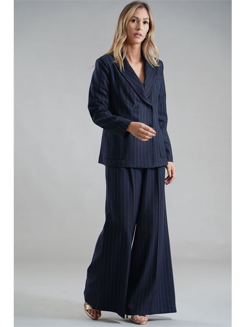 Giacca gessata another label | AISHA 62GESSATO NOTTE
